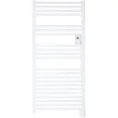 Stiebel Eltron Elektrischer Handtuchheizkörper / Badheizkörper BHE 75 Plus mit LC-Display, 750 W Heizleistung, Weiß, 238713