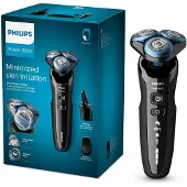Philips SHAVER 6000 Elektrischer Nass- und Trockenrasierer S6680/26, Rotationstrasierer, Schwarz, MultiPrecision Blade System, Tasten, SH50, 2 Jahr(e)