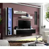 AEA Luxus Set 4tlg Designer Wohnwand Wohnzimmermöbel TV Ständer Einrichtung Möbel