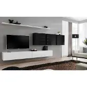 Xl Moebel Gmbh Weiß Wohnwand 2x TV-Ständer Sideboard Wohnzimmermöbel Wandschrank Designer