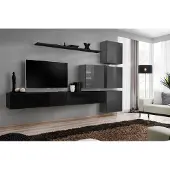 AEA Wohnzimmer Design Komplett Wohnwand Wandschrank Luxus Garnitur Schrank