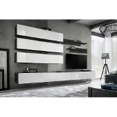 AEA Wohnzimmermöbel Luxus Wohnwand Designer Garnitur Set TV-Ständer Wandschrank