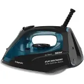 Taurus ATLAS 2800 CERAMIC, Dampfbügeleisen, Keramik-Bügelsohle, 170 g/min, Schwarz, Blau, Grau, 45 g/min, 0,43 l