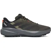 Adidas Trailrunningschuh TERREX "TRACEFINDER PLUS GORE-TEX", Herren, Gr. 44, grün (shadow olive, core schwarz, olive strata), Synthetik, Textil, Schuhe Trailrunningschuh, wasserdicht