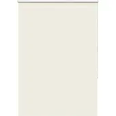 vidaXL Verdunkelungsrollo Cremeweiß 105x130cm Stoffbreite 100,7cm