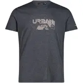 CMP MAN T-shirt antracite mel-tortora (44UV) 54