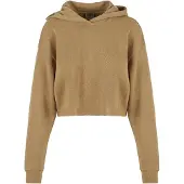 Urban Classics Oversized Cropped Light Terry Kapuzenpullover