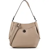Gabor Amal Damen Hobo Bag Schultertasche Mittelgroß Taupe