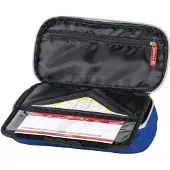 Markenlos Combi-Etui City beat in Blau und Grau