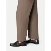 Geox Herren U RECANATI A Moccasin, Coffee, 45 EU
