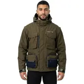 Kinetic Strider Zip-Off Jacket Olive - Watjacke, Angeljacke, Größe:L