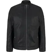 Tom Tailor Lederimitatjacke mit Stehkragen