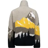 Brunotti Skipullover Rodrigy-Print Fleece Jungen Black-Größe 152