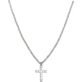 Urban Classics Diamond Cross Necklace