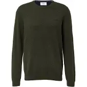 s.Oliver Strickpullover Strickpullover mit Logo-Stickerei