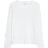 Comma T-shirts White Größe: 46 | Longsleeves Outlet | Damen | Weiß