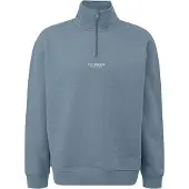 s.Oliver -qs Sweaters Blue Grey Größe: L | Pullover Outlet | Herren | Blau