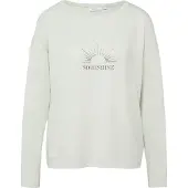 Comma T-shirts Soft Sage Größe: 46 | Longsleeves Outlet | Damen | Grün