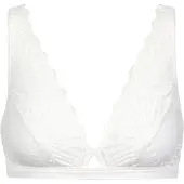 Falke Damen BH Delicate Touch, M, Weiß, Uni,Struktur