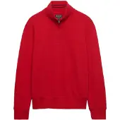 Superdry Essential Serif Logo Halbreißverschluss-sweatshirt
