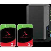 Synology DS225+ + Seagate Ironwolf 2 TB Doppelpack