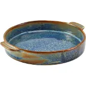 Genware Terra Aqua Blau Runde Servierschale Mit Griffen 20,3 Cm