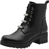 Marco Tozzi Schnürstiefel Schwarz