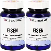 GALL PHARMA Eisen 14 mg GPH Kapseln x2 2x120 St
