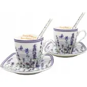 Queen Isabell Lavendel Espresso-Tassen Set 2 x 80 ml