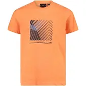 CMP KID T-shirt flame-bluesteel (34CR) 116