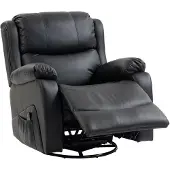 HOMCOM Relaxsessel mit Massagefunktion TV-Sessel mit Liegefunktion