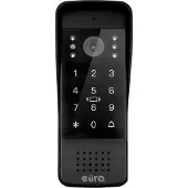 Eura VDP-86A3 WLAN-Video-Türsprechanlage mit 10-Zoll-Monitor, Tuya, schwarz