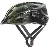 Uvex Air wing 2 cc, Schwarz, Grün, Helm, Unisex, Erwachsener, Fahrradfahren, 52-57 cm
