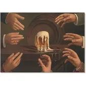 Tulup POSTER - 29x21 cm (A4) - anonim - Sieben Männerhände