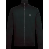 BOSS Jacke aus Baumwoll-Terry mit Logo-Patch Grösse S