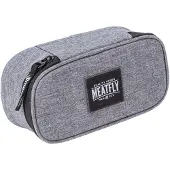 Meatfly Pencil Case, Heather Grey