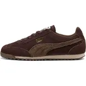 Puma Sneaker "ARIZONA SD", Damen, Gr. 41, Textil, braun (chocolate fondue, chocolate, gum), Leder, unifarben, Schuhe Sneaker, für sportliche und Streetwear Anlässe, mit Leder-Obermaterial