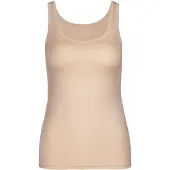 Calida Unterhemd "Unterhemd Natural Comfort 1er Pack", Damen, Gr. 48-50, N-Gr, beige (nude), Obermaterial: 92% Baumwolle CO. 8% Elasthan EL., Unterhemden Unterhemd