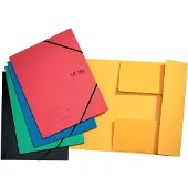 Leitz Eckspannermappe A4 Karton 335 g/m2 5 Stück blau, 24.2x31.8 cm