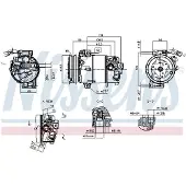 Nissens Klimakompressor NIS 891136