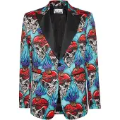 Philipp Plein Blazer Tattoo