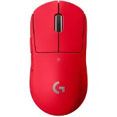 Logitech Pro X Superlight 2 SE, rechts, Optisch, RF Wireless, 44000 DPI, 1 ms, Rot