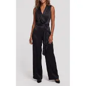 Guess Marciano GUESS Iva Overlap Ss Jumps Jet Black A996 Größe: 44 | Jumpsuits Outlet | Damen | Schwarz