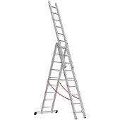 Euroline 207 Mehrzweckleiter 3x9 Sprossen