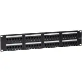 Dsit Patchpanel 19" CAT6 UTP - 48 ports