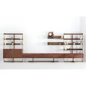 Xl Moebel Gmbh Moderne Wohnwand Schrankwände Vitrine rtv Regal Wohnzimmer Möbel Holz