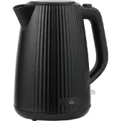 HOMCOM Wasserkocher, 1,7L, 2200W, automatische Abschaltung, Schwarz