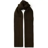 Selected Slmmason Merino Wool Knit Scarf