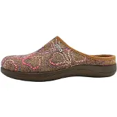 Rohde Bari G Damenschuhe Hausschuhe Pantolette Braun Freizeit