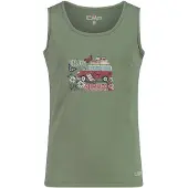 CMP Mädchen Tanktop mit grafischem Muster